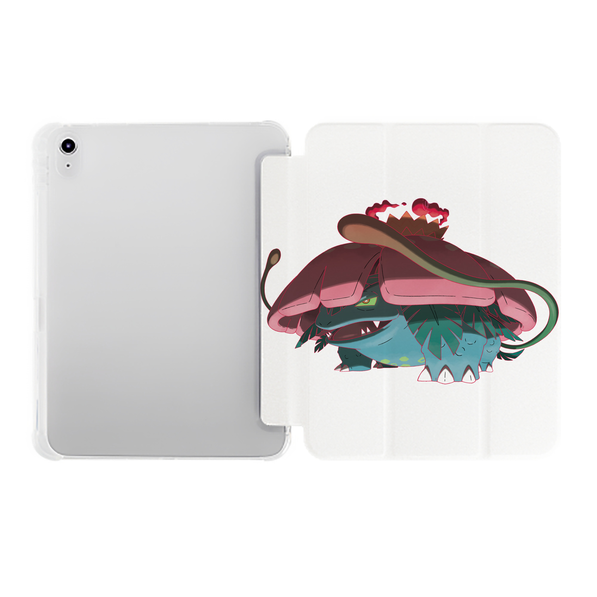 （画像用） ポケットモンスター Pokémon IPad ケース ペン収納付き 三つ折りスタンド PUレザー×シリコン 対応機種9.5/10.5/10.9インチ